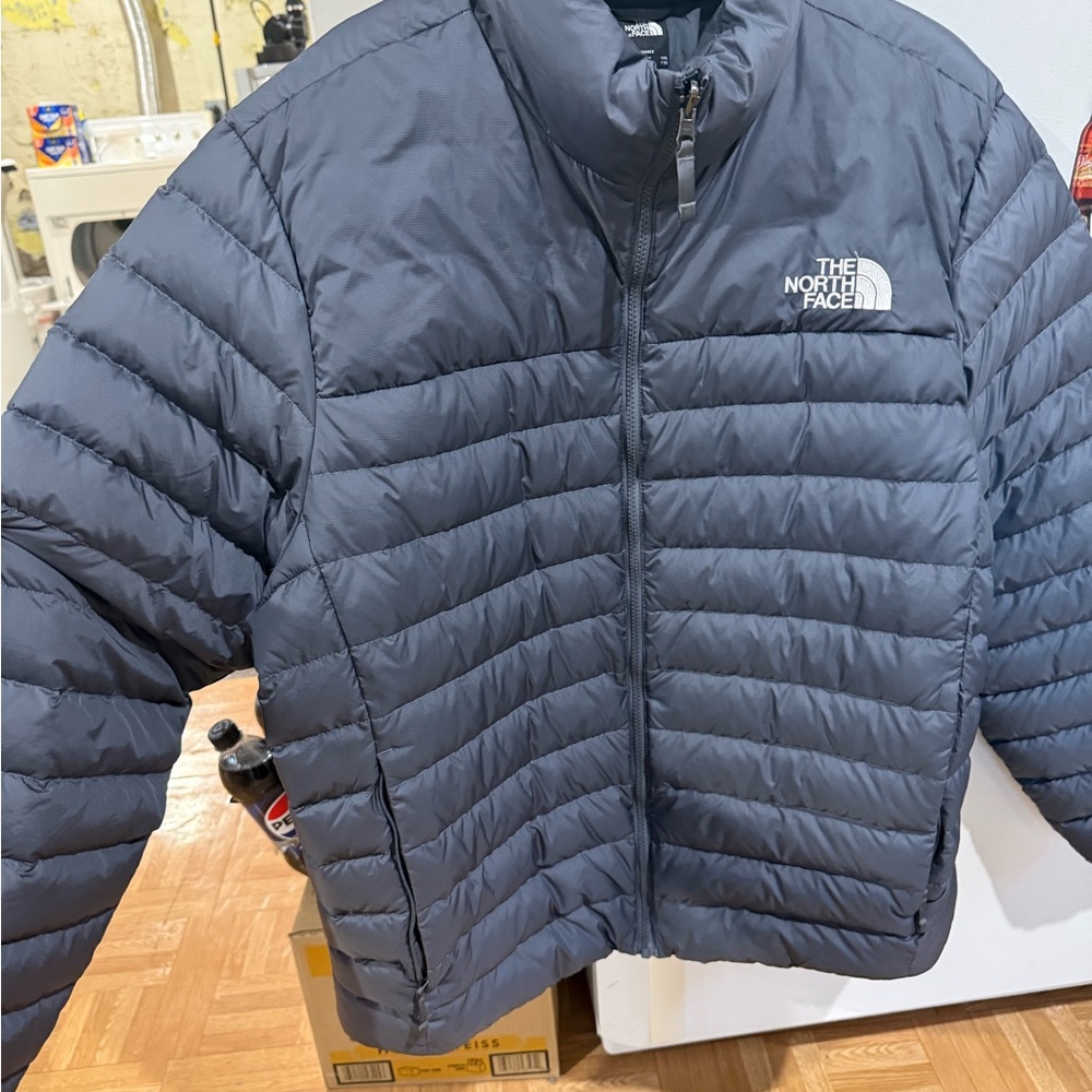 The North Face Dark Gray Quilted Jacket